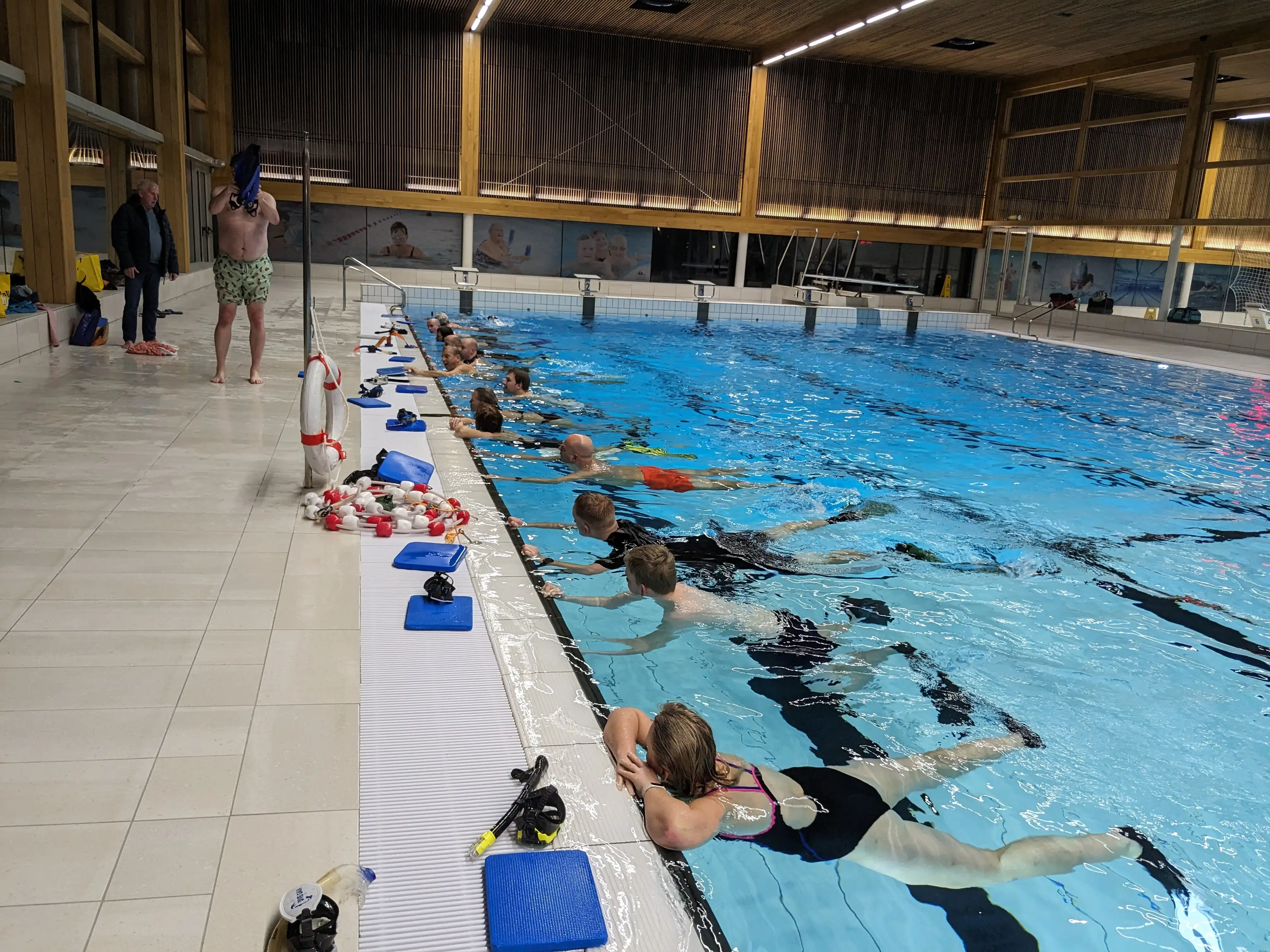 Duiktechniek zwembad